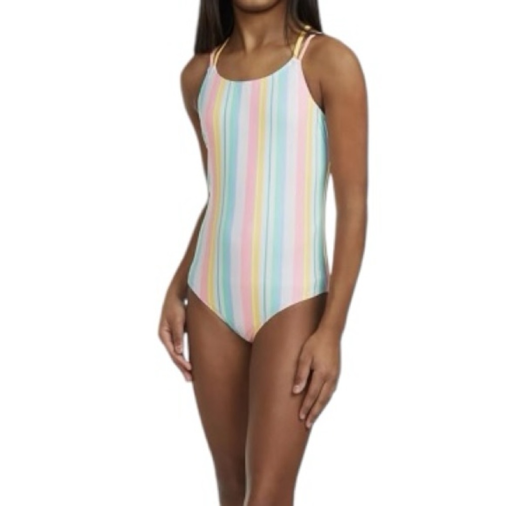 Hurley Girls  One Piece Swimsuit. NWT